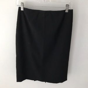 Elie Tahari Black pinstripe pencil skirt